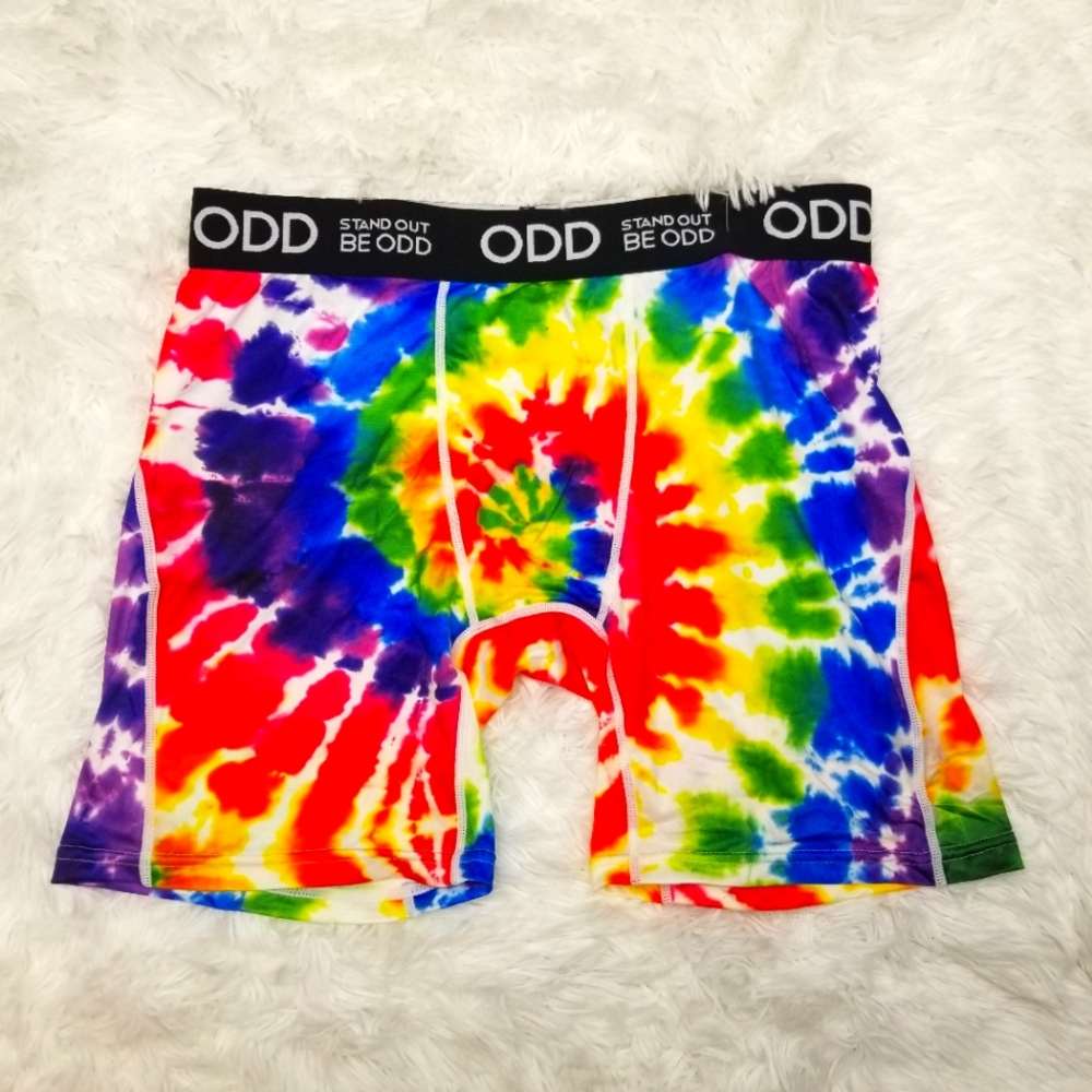 ODD Boxers Groovy Tie Dye Boxer Brief, M